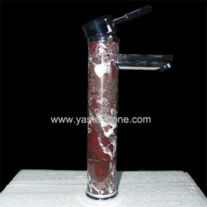 Agate Red Marble Faucet